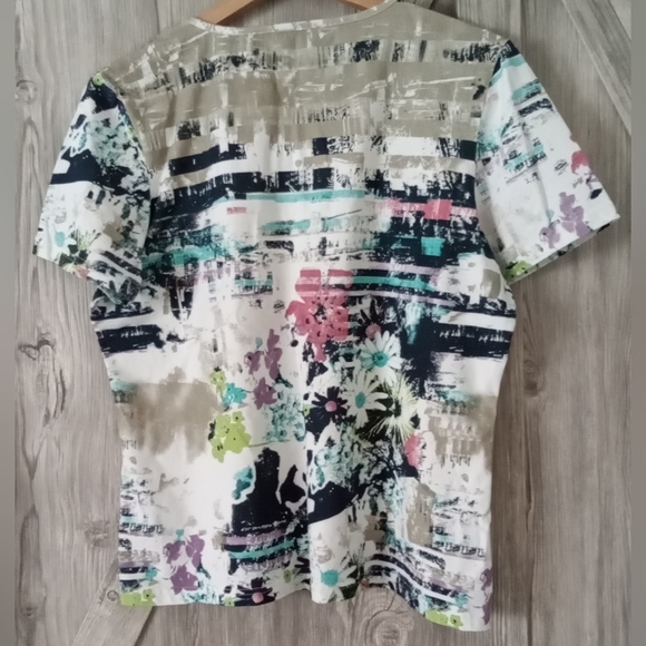 Vex Jewelled Stretch Knit Top XL - Picture 3 of 4